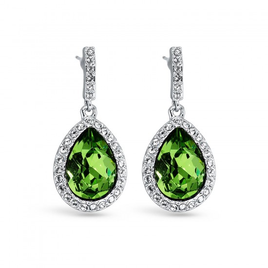 Pica LéLa - Royal Peridot Necklace & Earrings Set